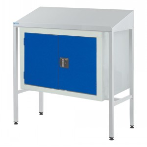 Team Leader Workstation Double Cupboard